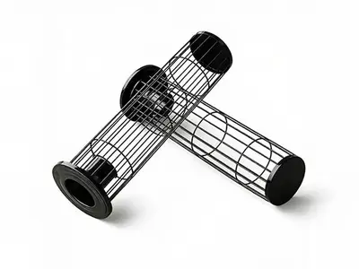 Industrial dust collector filter cage